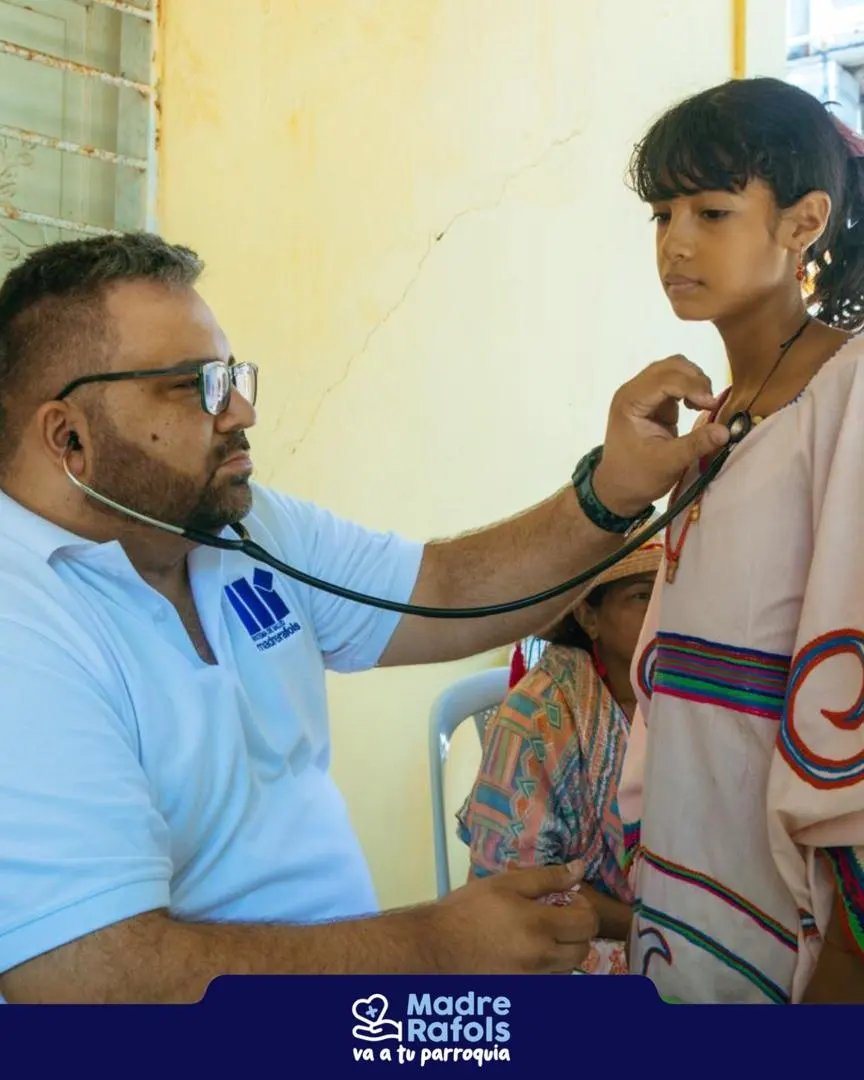 Madre Rafols va a tu parroquia atendió gratuitamente a más de 620 pacientes Wayúu en el municipio Guajira - foto 6