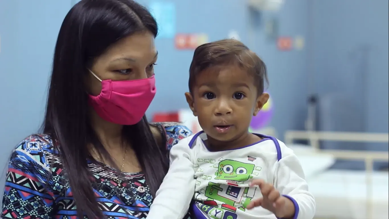 Paciente atendido por el equipo médico del Sistema de Salud Madre Rafols